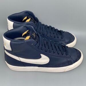 Nike Blazer Mid 77 Vintage Navy White Shoes HF1057-400 Womens US 7.5 EU38.5